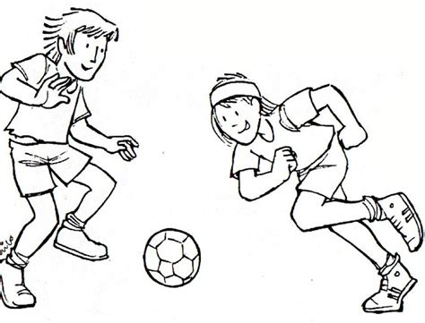 Imágenes para pintar de futbol para el Día del Futbolista ...