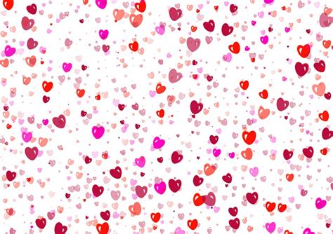 Imagenes Sin Copyright: Textura de corazones rosas y rojos ...