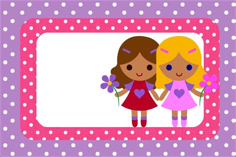 Imágenes y marcos de muñecas para niñas | Imágenes para Peques