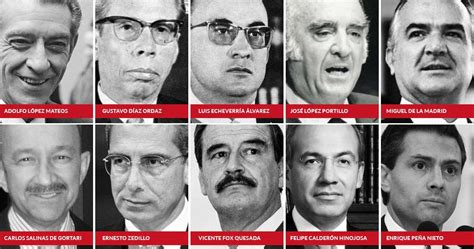 Imagenes Y Nombres De Todos Los Presidentes De Mexico ...