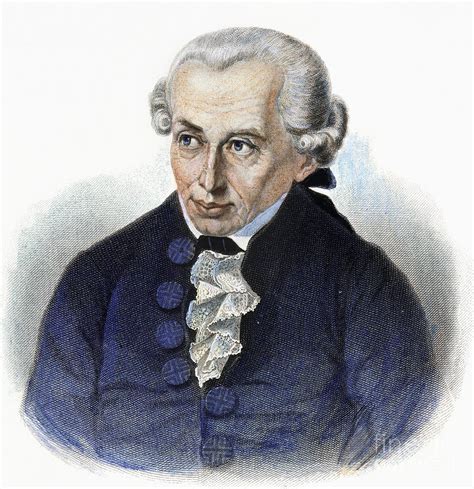 Immanuel Kant  1724 1804  Photograph by Granger