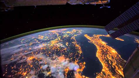 Impresionante vista de la Tierra, presenciado desde el ...