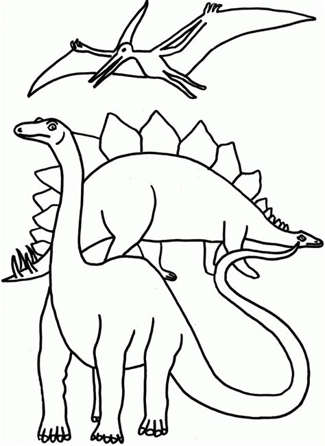 Imprima os Melhores Desenhos de Dinossauros para Colorir ...