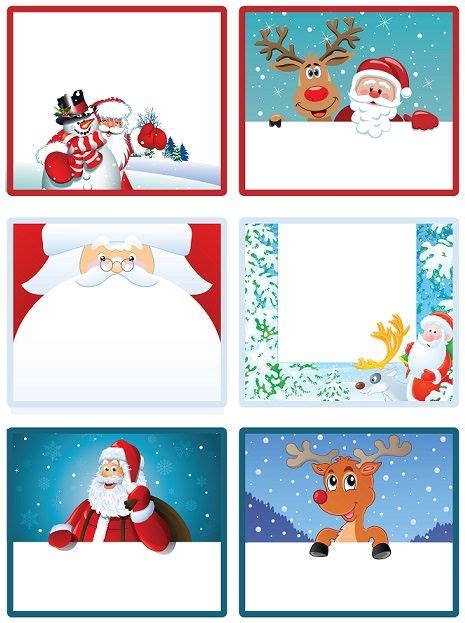 Imprime tus etiquetas de Navidad gratis para los regalos ...