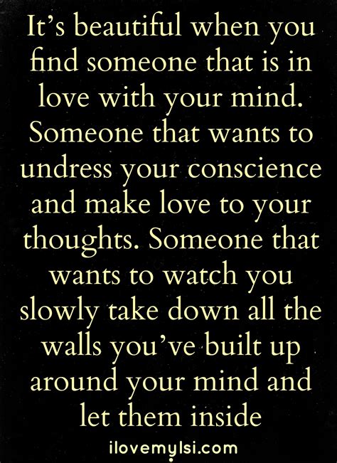 In love with your mind.   I Love My LSI
