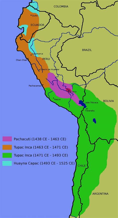 Incas: Ubicación geográfica | SocialHizo