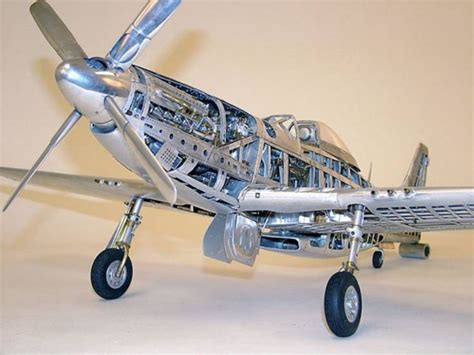 Increíbles maquetas de aviones de la Segunda Guerra ...