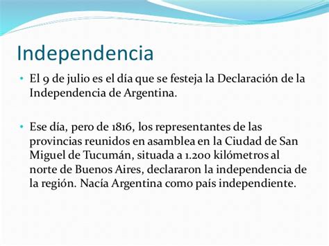 Independencia de la república argentina