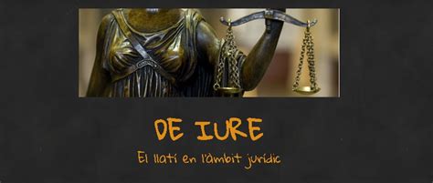 ÍNDEX “De iure” | El dret romà i el llatí en l àmbit ...