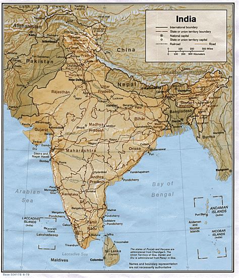India Maps   Perry Castañeda Map Collection   UT Library ...