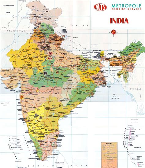 India Maps | Printable Maps of India for Download