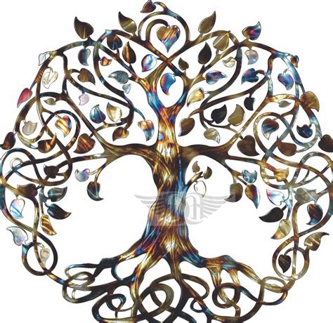 Infinity Tree Tree of Life Metal Wall Art Metal Tree Art