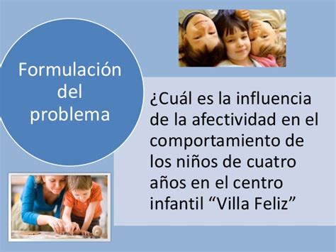 Influencia de la afectividad en el comportamiento del niño ...