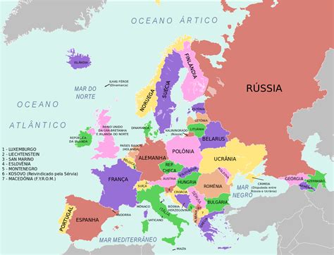 Información e imágenes con Mapas de Europa Fisico ...