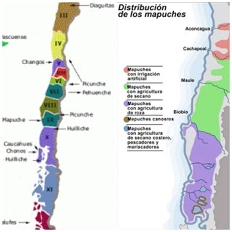 Información Pueblo Mapuche: Ubicación Geográfica y ...