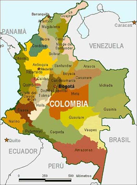 Información sobre Colombia
