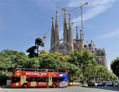 Información y mapa del bus turístico de Barcelona