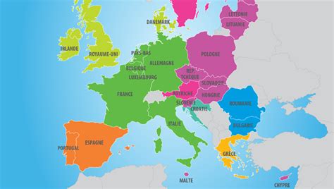 Infos sur : carte union europeenne   Arts et Voyages