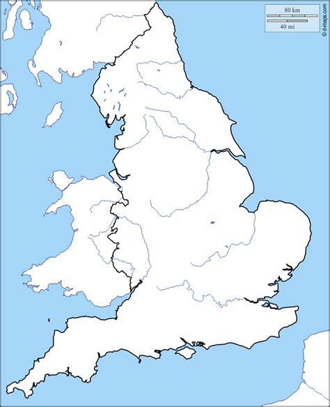Inglaterra Mapa gratuito, mapa mudo gratuito, mapa en ...