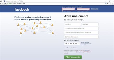 Iniciar sesión en Facebook en español o entrar   Inicio de ...