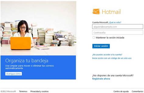Iniciar sesion Hotmail   Sign in Hotmail.com