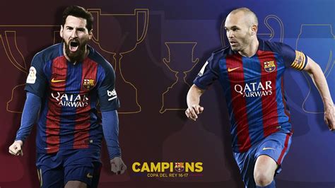 Iniesta y Messi, 30 títulos de azulgrana   FC Barcelona
