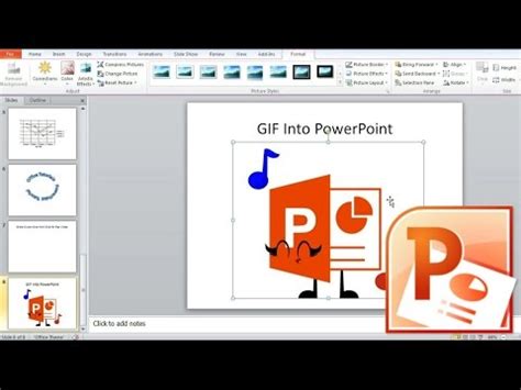 Insertar Imágenes .GIF en Ms. PowerPoint | Doovi