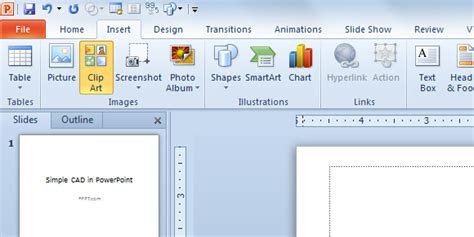 » Insertar Un Archivo CAD En PowerPoint