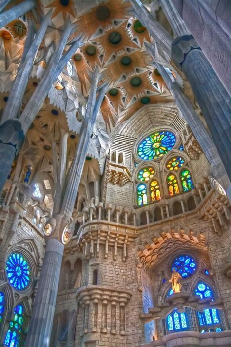 inside La Sagrada Familia in Barcelona | Philosophy and ...