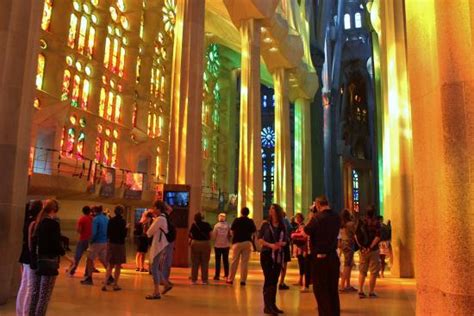 Inside the Sagrada Familia   Picture of Basilica of the ...