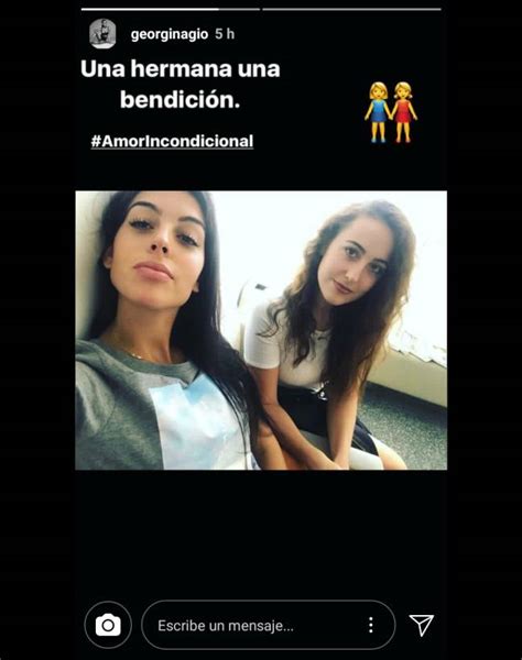 Instagram: Georgina Rodríguez presenta a su hermana ...
