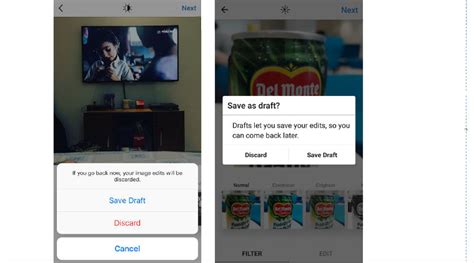 Instagram ‘Save Drafts’ option for Android, iOS is now ...