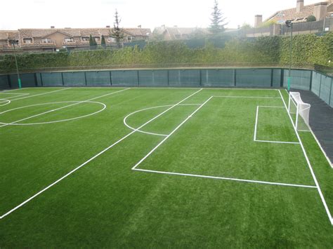 instalación de campos de fútbol de césped artificial ...