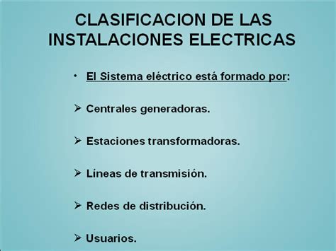 Instalación eléctrica   Monografias.com