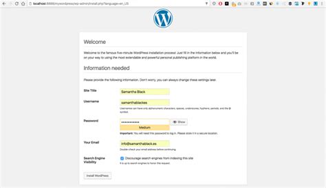 Instalar WordPress en local desde un Mac by Desfaziendo
