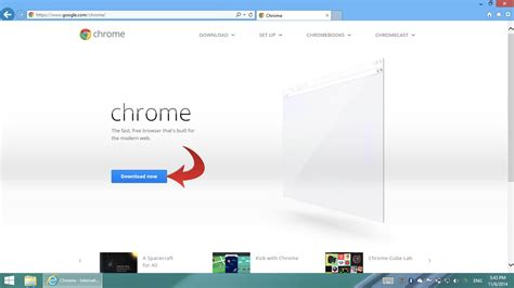 Install Chrome on a PC using Internet Explorer