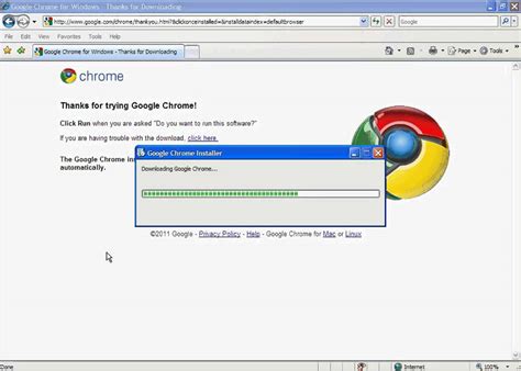 Installing Google Chrome on Windows XP.avi   YouTube