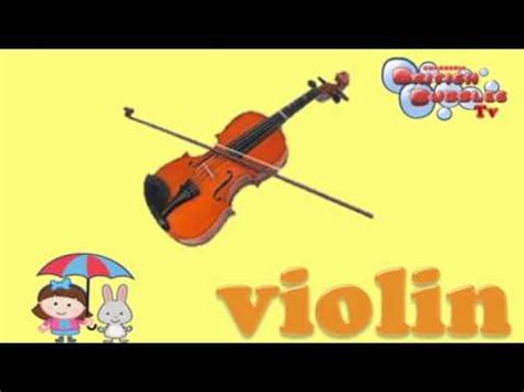 Instrumentos de cuerda en ingles para niños   Vocabulario ...