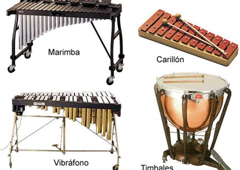 Instrumentos de percusión | Recurso educativo 46125   Tiching