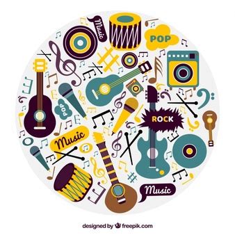 Instrumentos Musicales | Fotos y Vectores gratis