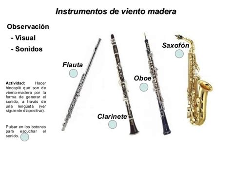 Instrumentos musicales reconocimiento