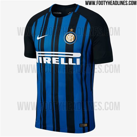 Inter Milan 17 18 Home Kit Released   Footy Headlines