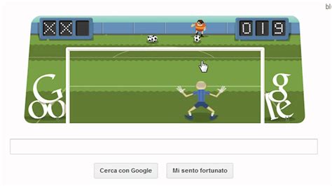 Interactive Google soccer Doodle : online video game ...