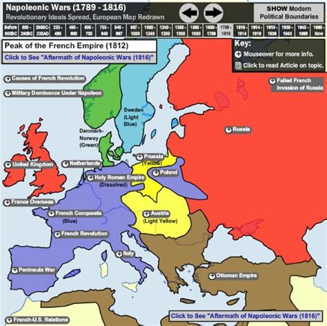 Interactive Map Of Europe History | Thefreebiedepot