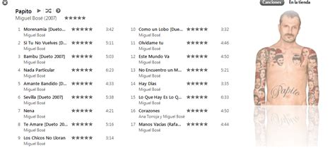 Intercambios iMusic: Miguel Bose   Papito  iTunes Plus AAC ...