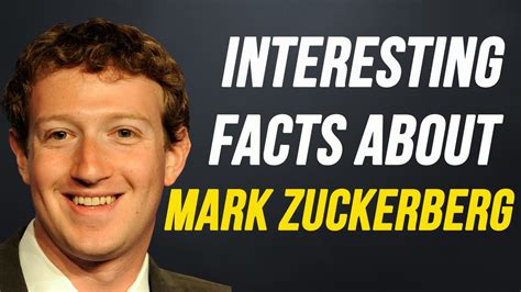 Interesting Facts About Mark Zuckerberg   A1FACTS