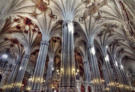 Interior of the Cathedral of La Seo – Zaragoza, Spain ...