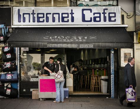 Internet Cafe  Chopstix  – Shopfront Elegy
