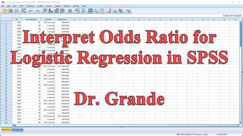 Interpreting Odds Ratio with Two Independent Variables in ...