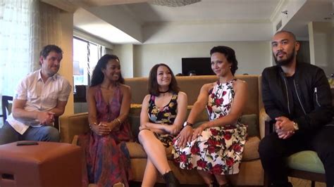 Interview with DARK MATTER Cast at SDCC 2016   YouTube